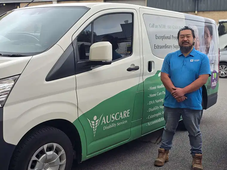 Auscare Disability Home Services vehicle